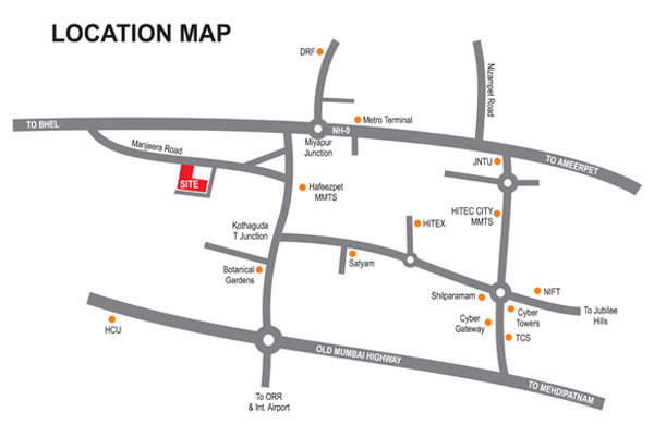 Swapna Nirman Location Map